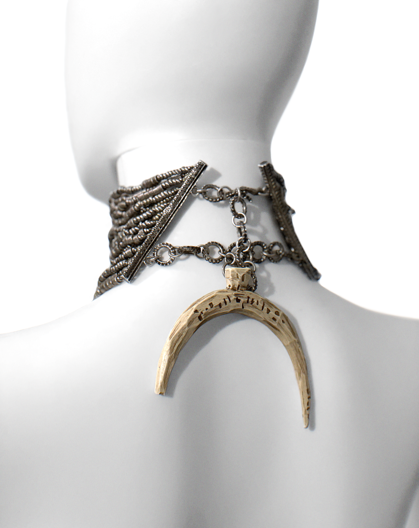 John Galliano for Christian Dior A/W 1998 'Sportswear on Heels' Maasai Necklace