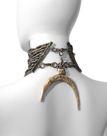 John Galliano for Christian Dior A/W 1998 'Sportswear on Heels' Maasai Necklace