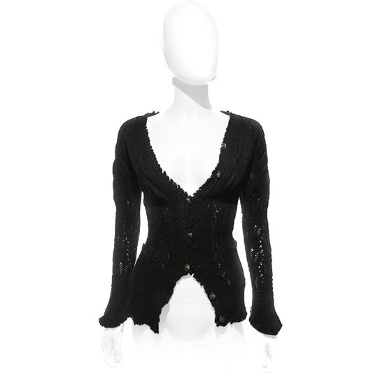 A/W 1993 Anglomania  Knitted Cardigan