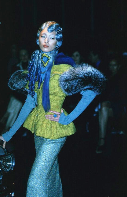 John Galliano for Christian Dior A/W 1998 'Sportswear on Heels' Maasai Necklace